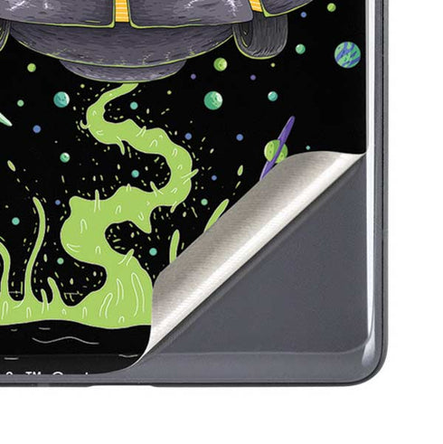 Adult Swim Rick and Morty Spaceship Google Pixel 7a Skin